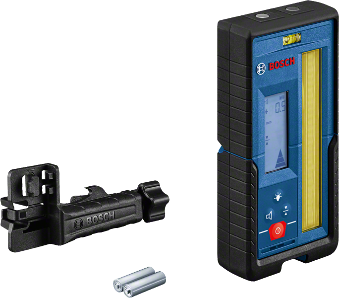 安裝支架的BoschLR 45 雷射接收器。.