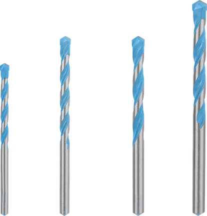 EXPERT MultiConstruction CYL-9 鑽頭套裝 5.5/6/7/8 公釐 4 件式 Bosch EXPERT MultiConstruction CYL-9 鑽頭套裝 4 件組。.