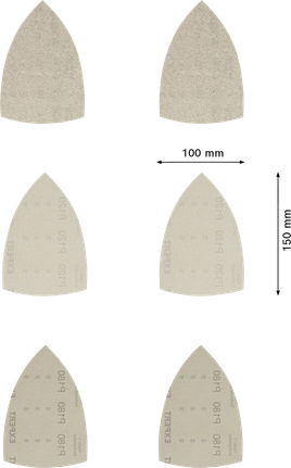 Bosch EXPERT M480 砂磨網組 100x150mm 各種砂粒。.