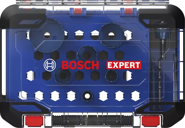Bosch專家多材質孔鋸套裝 9 件組。