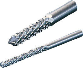 Bosch旋轉銼刀套裝，用於木材的成型和雕刻。