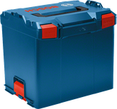 Bosch L-BOXX 374 行李箱系統，頂部承重 100 公斤。