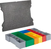 Bosch L-BOXX 102 嵌入式盒子套裝，用於整理小物品。