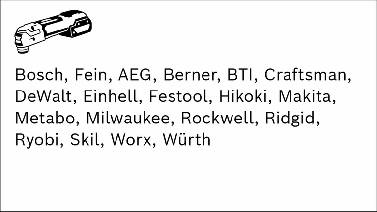 超耐久鎢鋼V型木漆兩用磨片 AVZ 32 RT10 多功能工具打磨板 32 x 53 公釐 電動工具概述上面列出了各種電動工具品牌。.