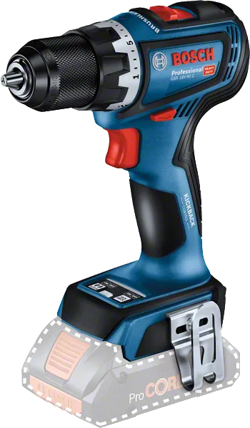 BoschGSR 18V-90 C 無線電鑽驅動器。.