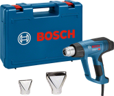 Bosch 23-66 熱風槍，附外殼和兩個噴嘴。.