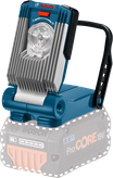 附可調式支架的Bosch GLI VariLED 無線工作燈。