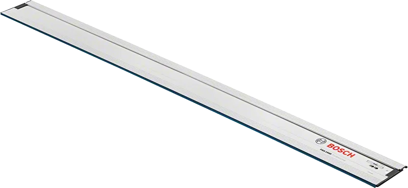 Bosch FSN 1600 導軌可實現精確的直線切割。.