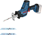 Bosch GSA 18 V-LI C 無線往復鋸，適用於木材和金屬。