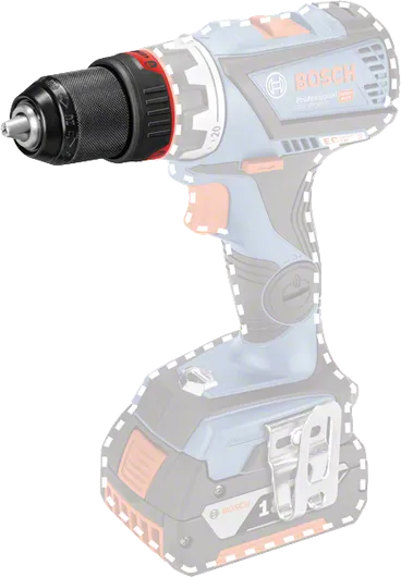 適用於無線電鑽的Bosch GFA 18-M FlexiClick 轉接器。