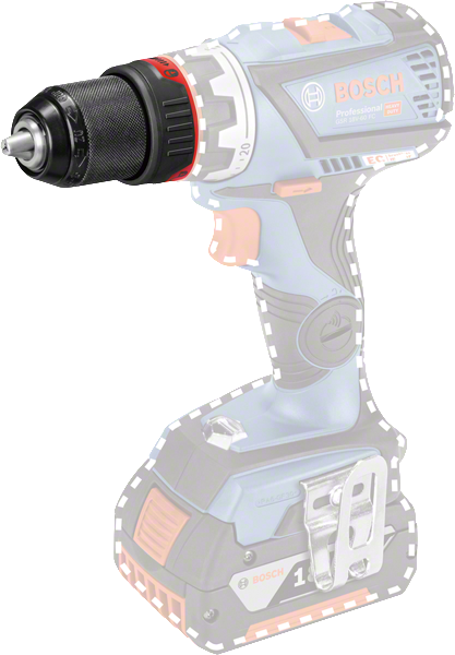 適用於鑽頭的Bosch GFA 18-M FlexiClick 轉接器。