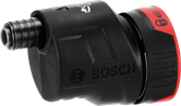 用於電鑽驅動器的Bosch GFA 18-E FlexiClick 轉接器。