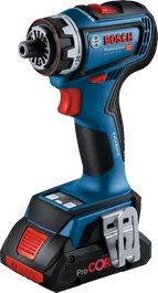 BoschGSR 18V-90 FC 無線電鑽，配備無刷馬達。.