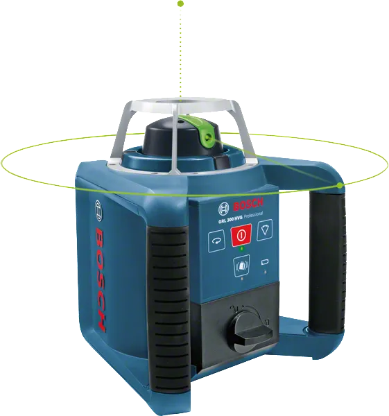 Bosch 300 HVG 旋轉雷射水平儀。