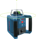 Bosch 300 HVG 旋轉雷射調平工具，精度高。.