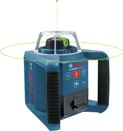 Bosch 300 HVG 旋轉雷射水平儀。