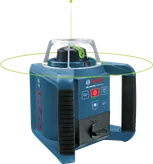 Bosch 300 HVG 旋轉雷射調平工具，精度高。.