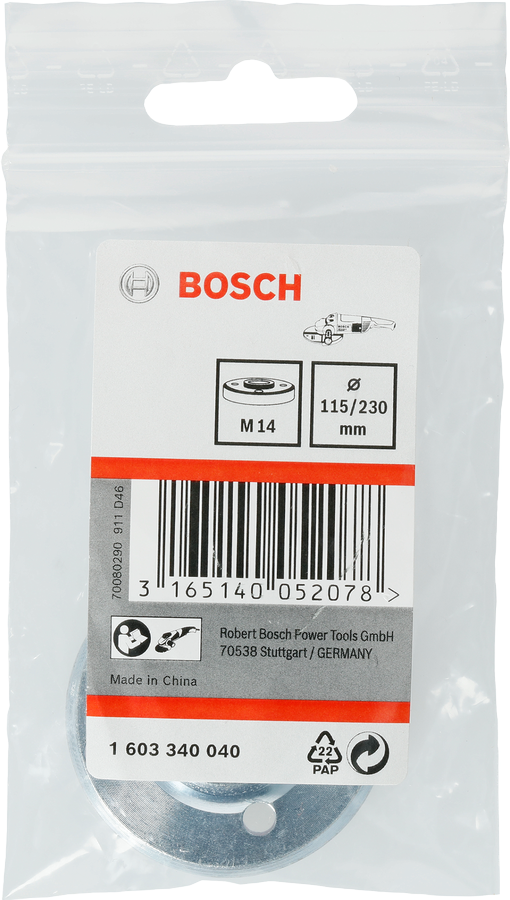 Bosch鎖緊螺帽 M14 115/230 毫米.