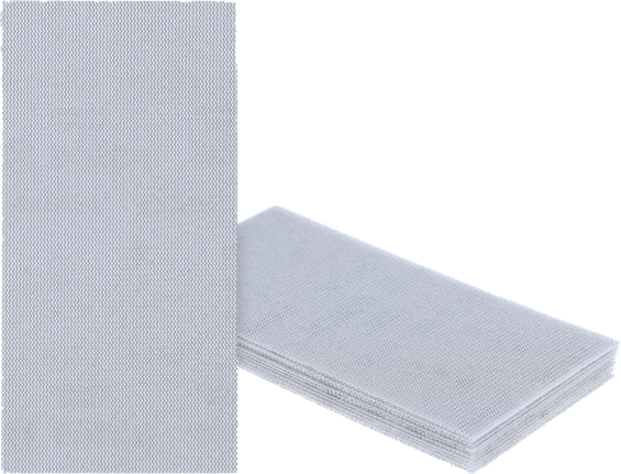 超耐久集塵砂紙-M480 砂磨網適用於軌道拋光機 80 x 133 mm,G 320,10 件 Bosch Pro 網狀砂紙適用於精細的表面處理。