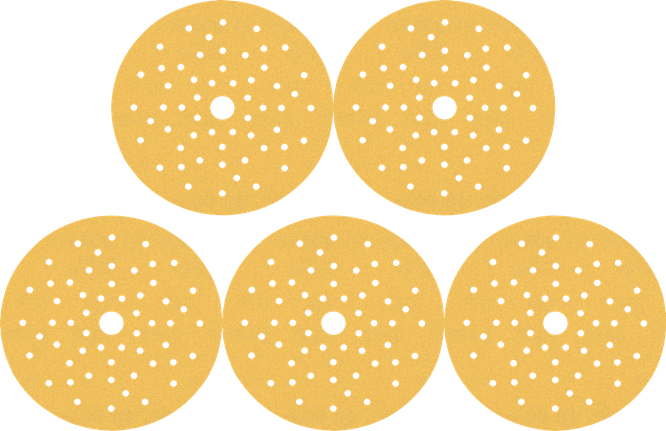 帶有多孔除塵裝置的Bosch砂輪組。.