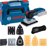 Bosch 18V-13 無線軌道砂光機套件。