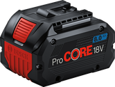 Bosch ProCORE18V 8.0Ah 可充電電池組。.