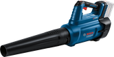 Bosch 18V-750 無線吹葉機，配備符合人體工學的手把。