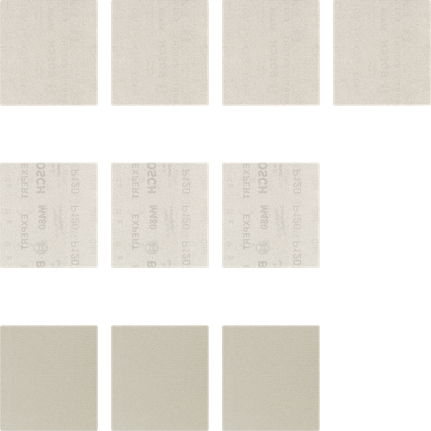 Bosch EXPERT M480 打磨網套裝開放式網狀各種砂礫。.