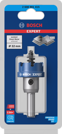 EXPERT Sheet Metal 圓穴鋸 32 公釐 EXPERT Sheet Metal 圓穴鋸 32 公釐