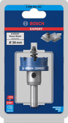 EXPERT Sheet Metal 圓穴鋸 38 公釐 EXPERT Sheet Metal 圓穴鋸 38 公釐