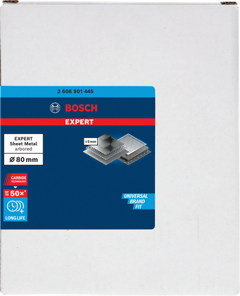 EXPERT Sheet Metal 圓穴鋸 80 公釐 EXPERT Sheet Metal 圓穴鋸 80 公釐