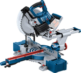 Bosch 18V-254 無線滑動斜切鋸。