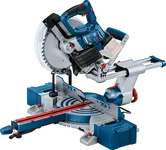 Bosch 18V-254 無線滑動斜切鋸。.