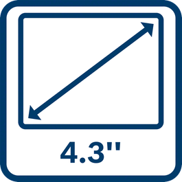 顯示大小 4.3"