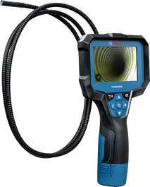 Bosch 12V-4-23 C 型內視鏡，搭配 4.3 吋顯示器。