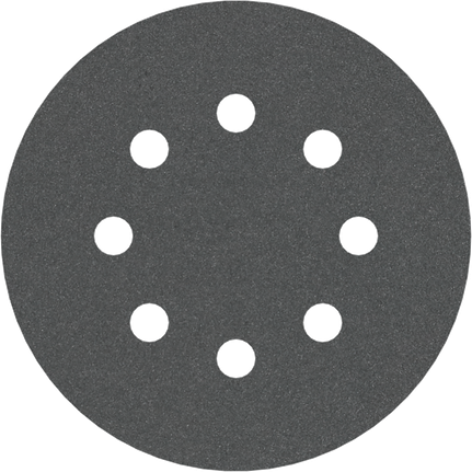 PRO F355 專業款砂磨砂輪片,125 mm,G320,5 件組 Bosch PRO F355 砂紙盤 125 毫米 320 粒度 8 孔。.