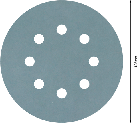 PRO F355 專業款砂磨砂輪片,125 mm,G1200,5 件組 Bosch F355 砂磨盤 125 mm 8 孔 G1200。.