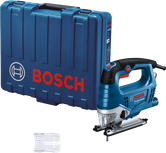 Bosch 750 曲線鋸，附手提箱。
