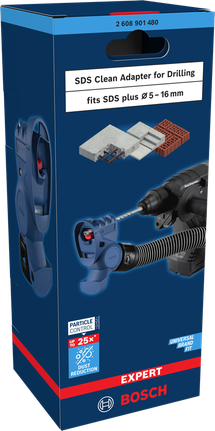 用於鑽孔的Bosch SDS 清潔適配器。.