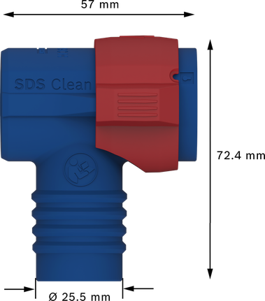 BoschEXPERT SDS Clean plus 錘鑽連接器。.