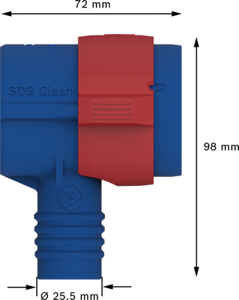 適用於錘鑽的Bosch EXPERT SDS Clean max 連接器。.