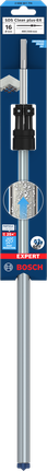 EXPERT SDS Clean plus-8X 四溝鎚鑽鑽頭 16 x 400 x 550 BoschEXPERT SDS Clean plus-8X 鎚鑽頭 16×400×550.