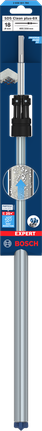 EXPERT SDS Clean plus-8X 四溝鎚鑽鑽頭 18 x 400 x 550 BoschEXPERT SDS Clean plus-8X 18×400×550 毫米鎚鑽頭包裝.