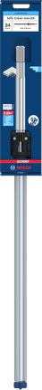 EXPERT SDS Clean max-8X 五溝鎚鑽鑽頭 24 x 400 x 650 Bosch EXPERT SDS Clean max-8X 鎚鑽頭 24×400×650 毫米。.