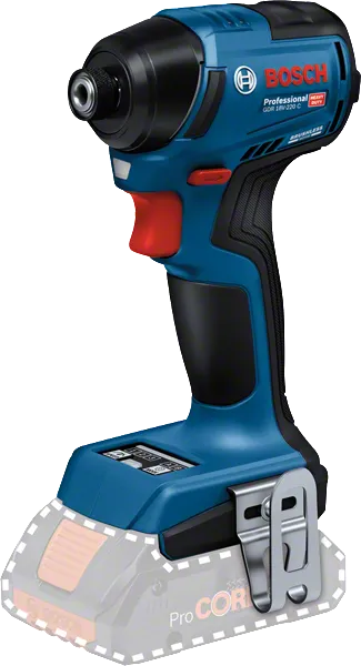 Bosch 18V-220 無線衝擊起子機，配備 ProCORE 電池。.