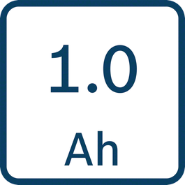 電池容量 1 Ah