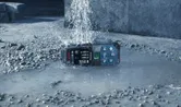 水中雷射測量裝置。