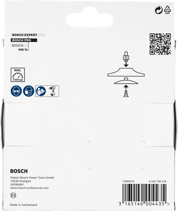 Bosch PRO 背襯墊 125 x 8 毫米。.