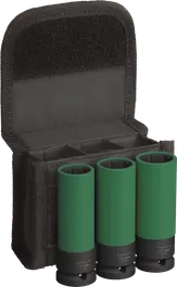 Bosch PRO 衝擊套筒組 1/2" 超深 3 件。.