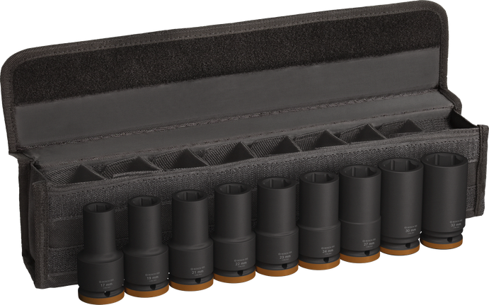 Bosch PRO 衝擊套筒組 3/4 英吋深 9 件。.